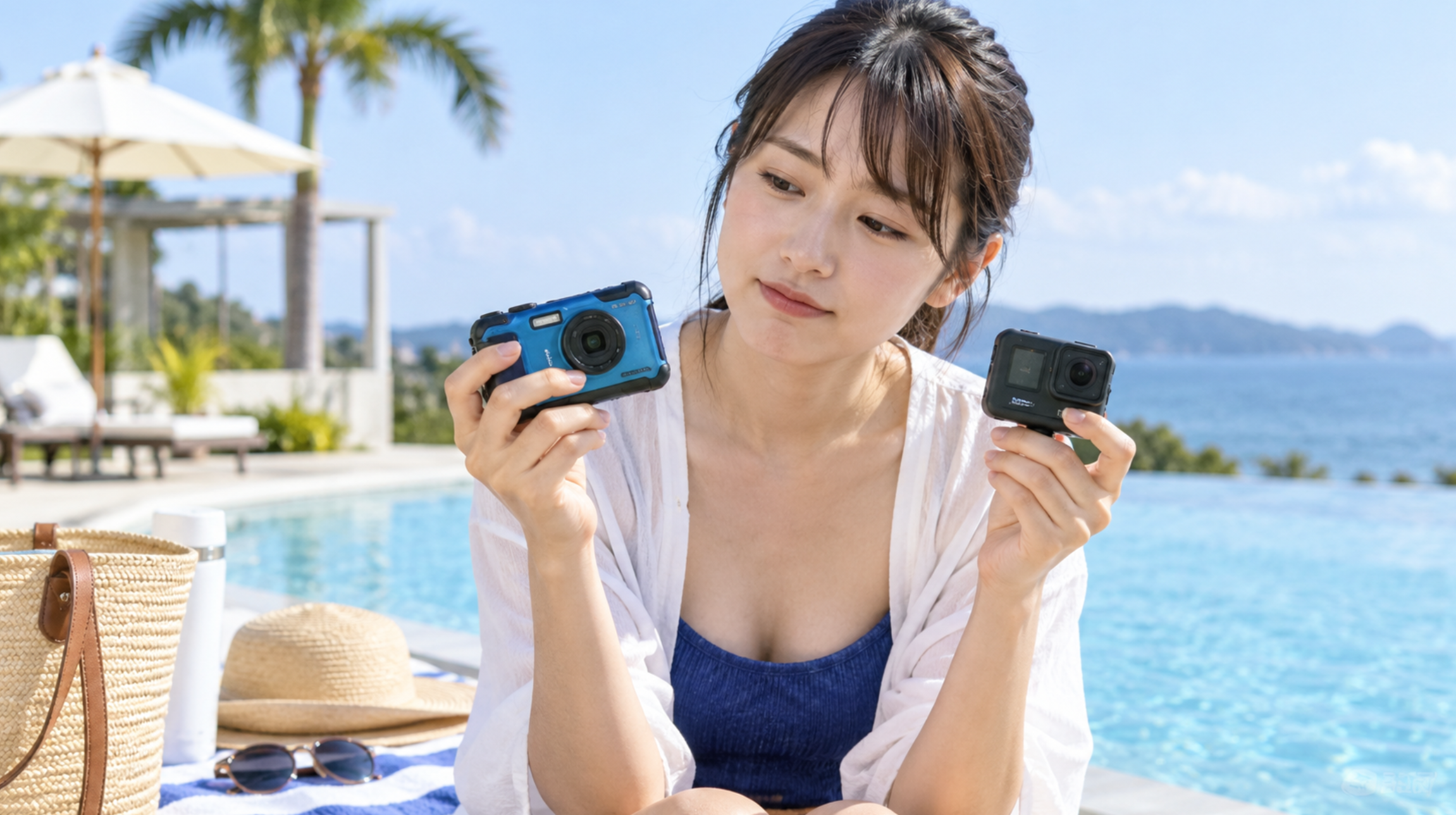 防水コンデジとアクションカメラを比較する初心者