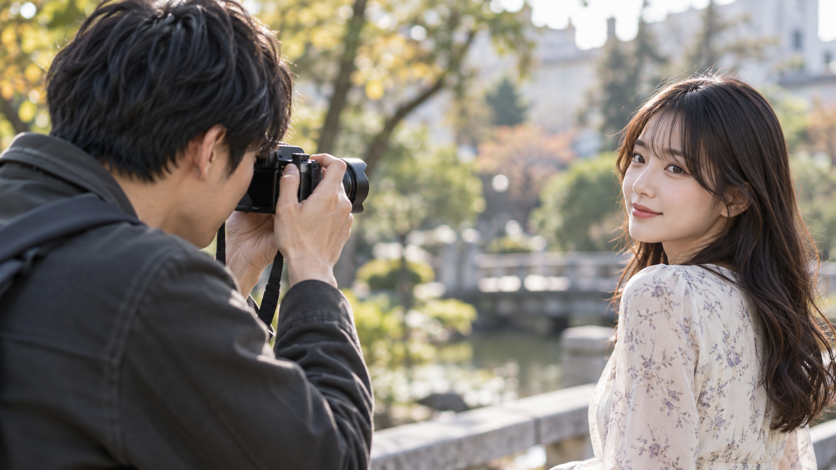 LUMIX G100Dと中望遠単焦点レンズで女性をポートレート撮影